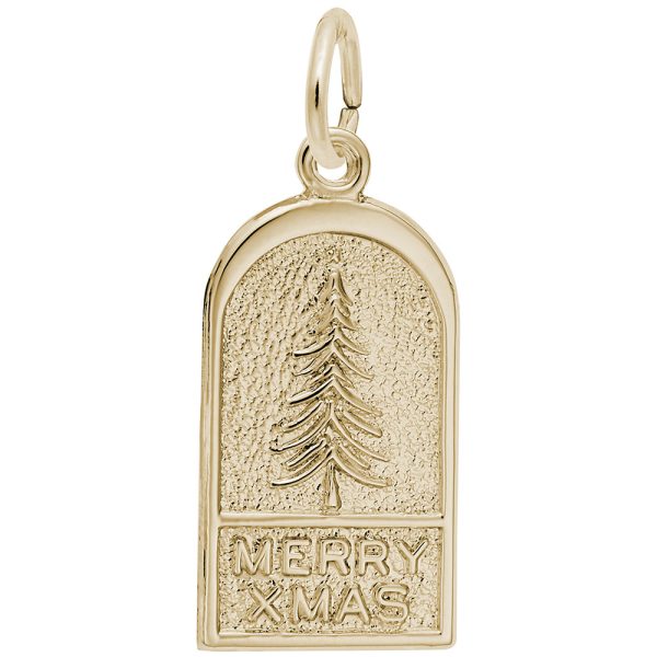 Merry Xmas Tree Charm