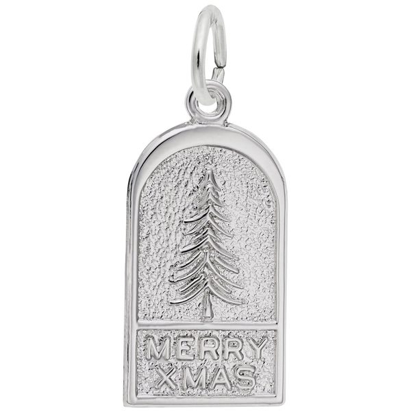Merry Xmas Tree Charm