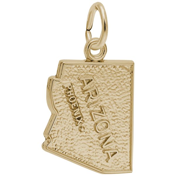 Phoenix Arizona Map Charm