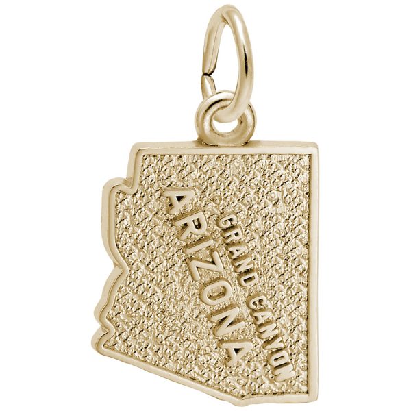 Grand Canyon Arizona Map Charm