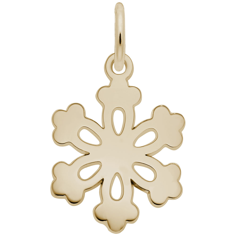 Stellar Plate Snowflake Charm - Image 1