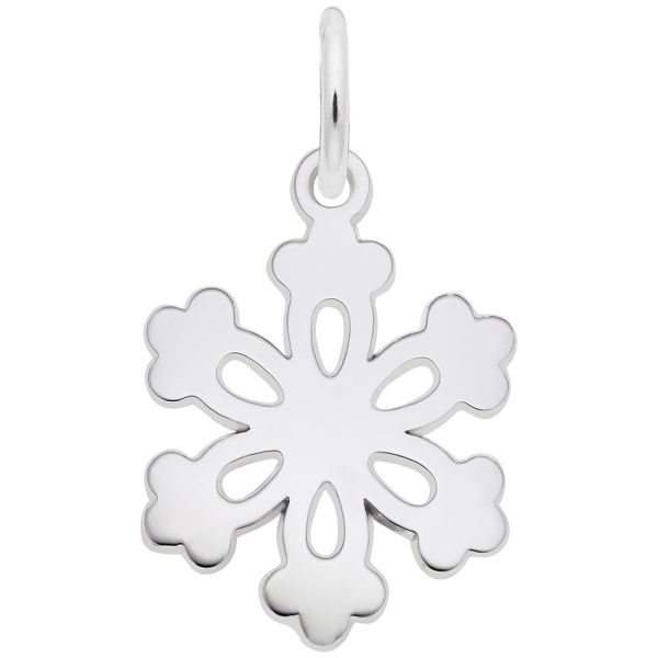 Stellar Plate Snowflake Charm