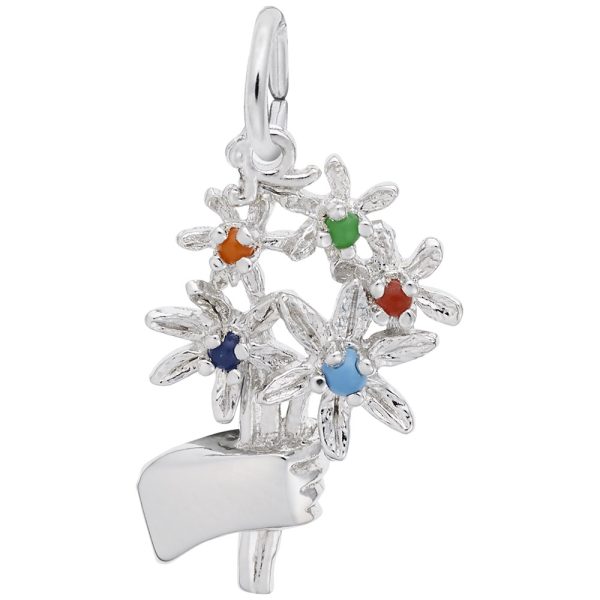 Bouquet of Flowers Charm