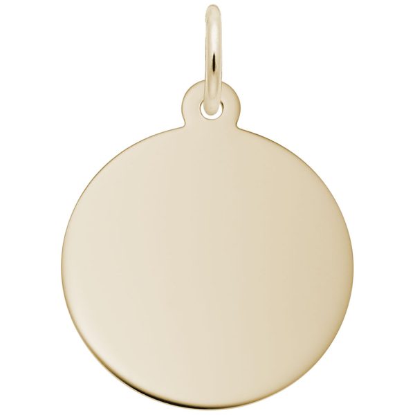 Small Round Disc-35 Series Charm