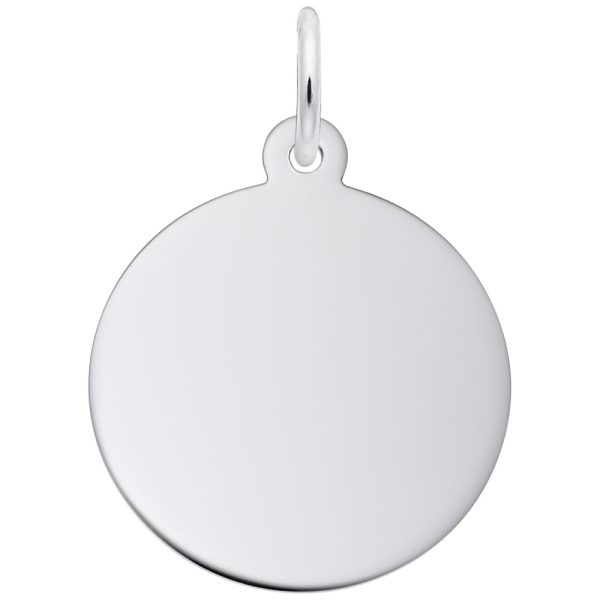 Small Round Disc-35 Series Charm