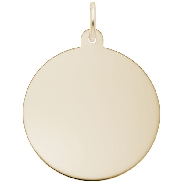 Large Round Disc-Classic Series Charm