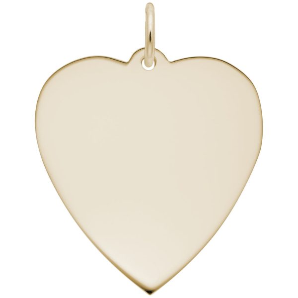 Large Classic Heart Charm