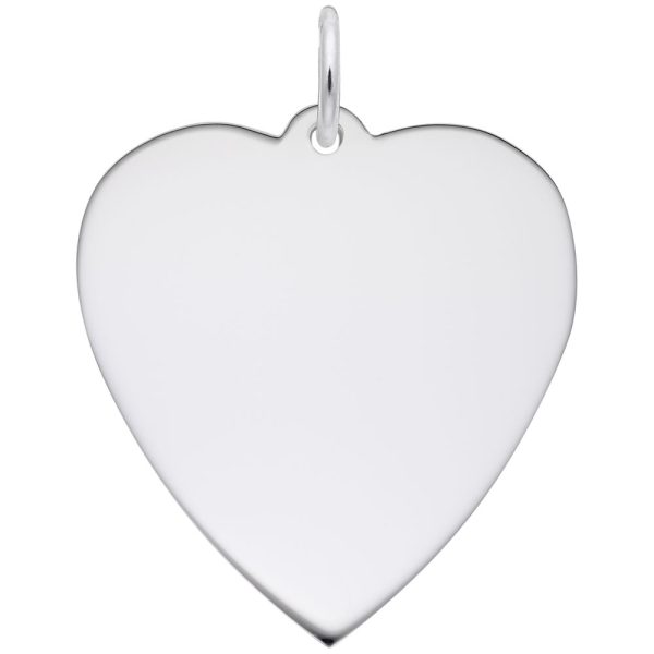 Large Classic Heart Charm