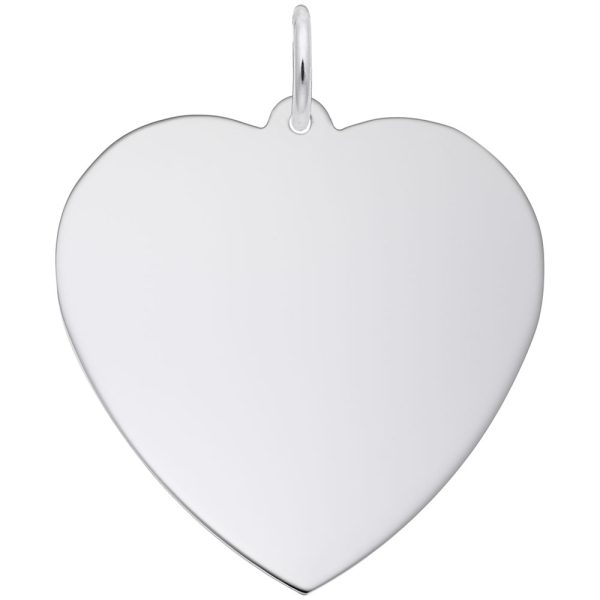Extra Large Classic Heart Charm