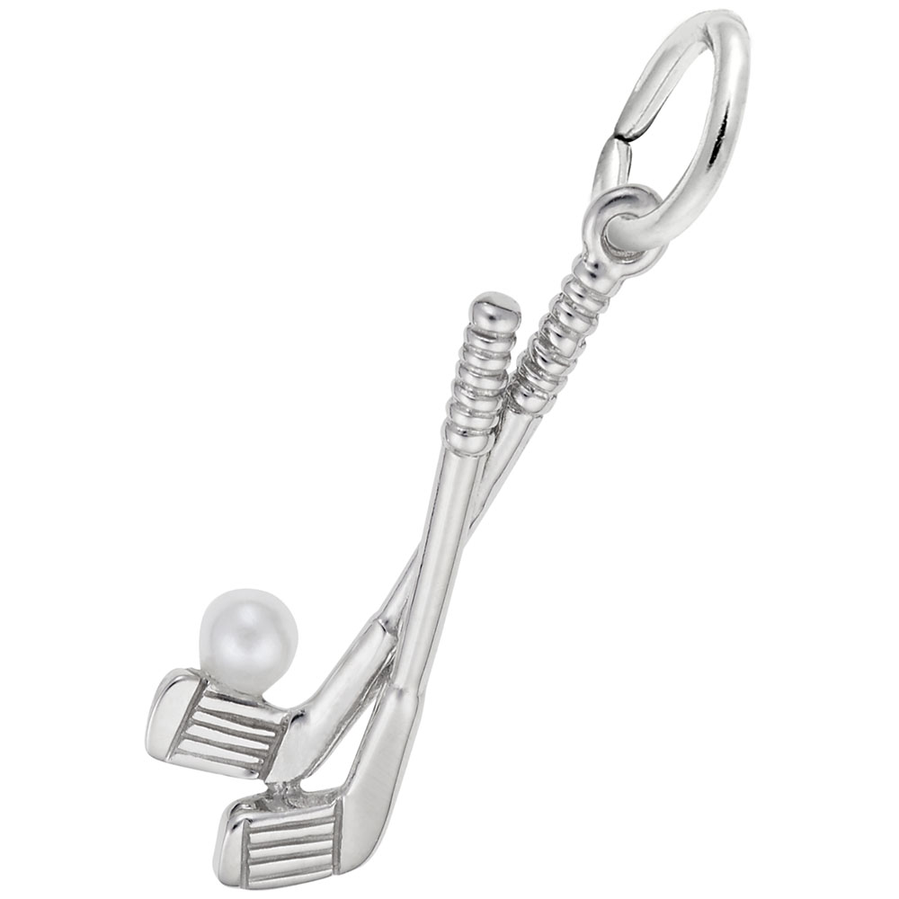 Golf Clubs with Ball Charm
