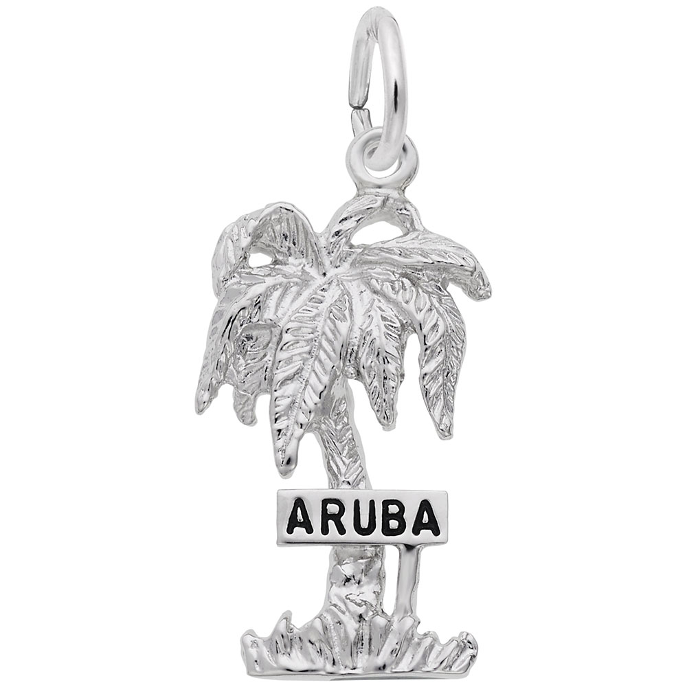 Aruba Palm Tree Charm