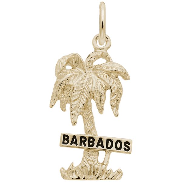 Barbados Palm Tree Charm