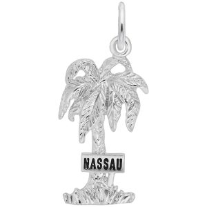 Nassau Palm Tree Charm