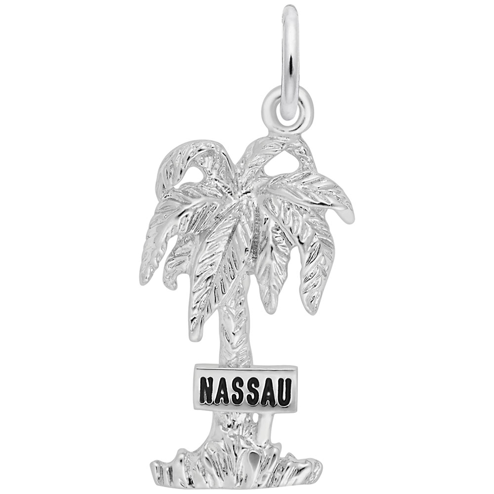 Nassau Palm Tree Charm
