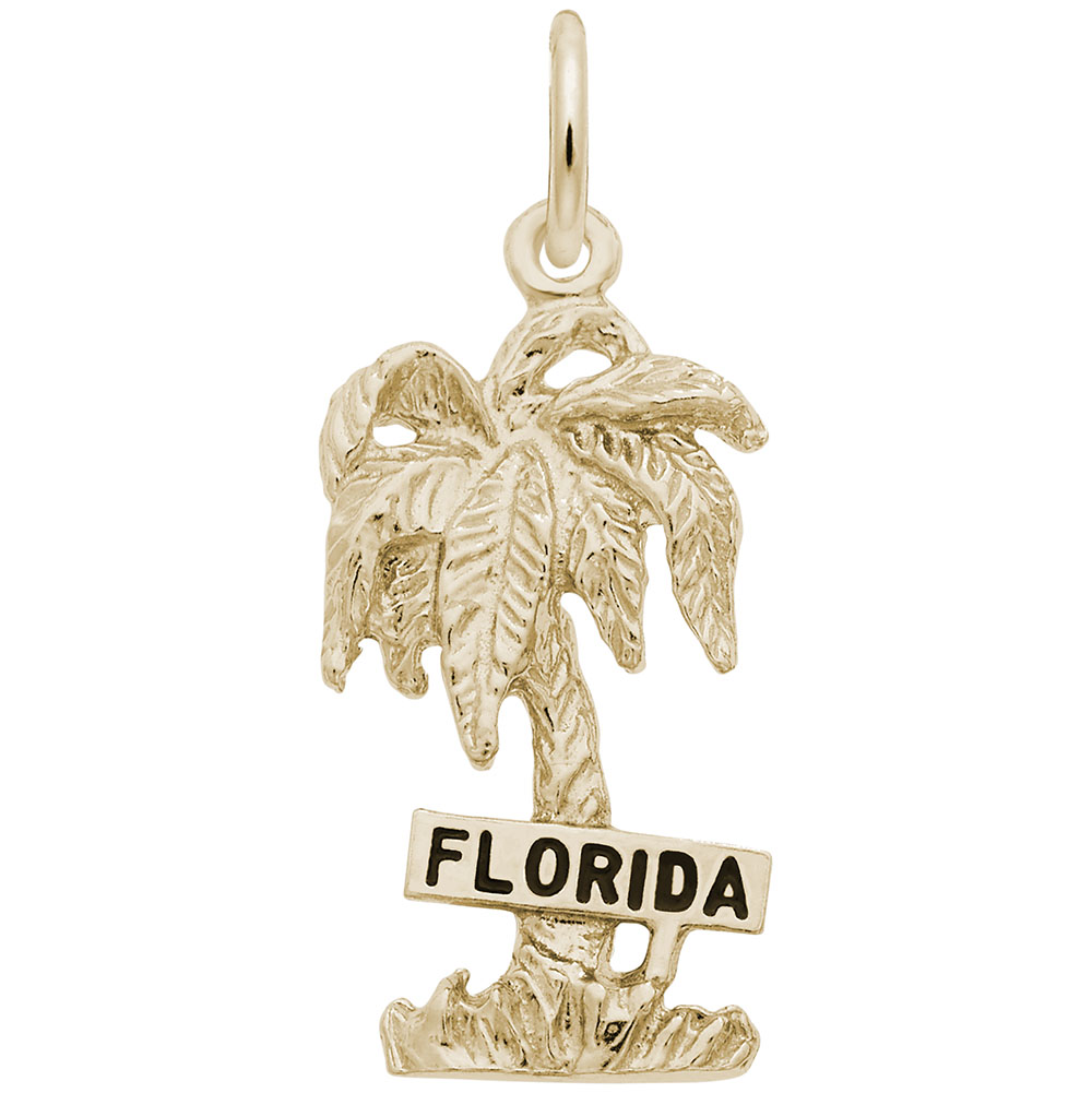 Florida Palm Tree Charm - Image 1