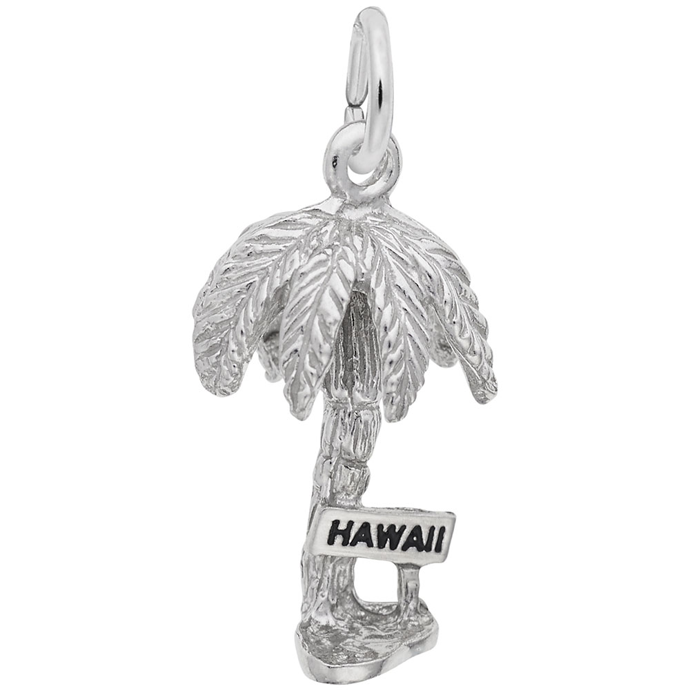 Hawaii Palm Tree Charm - Image 1