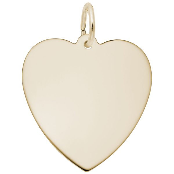 Medium Classic Heart Charm