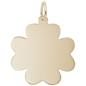 Flat Clover Charm