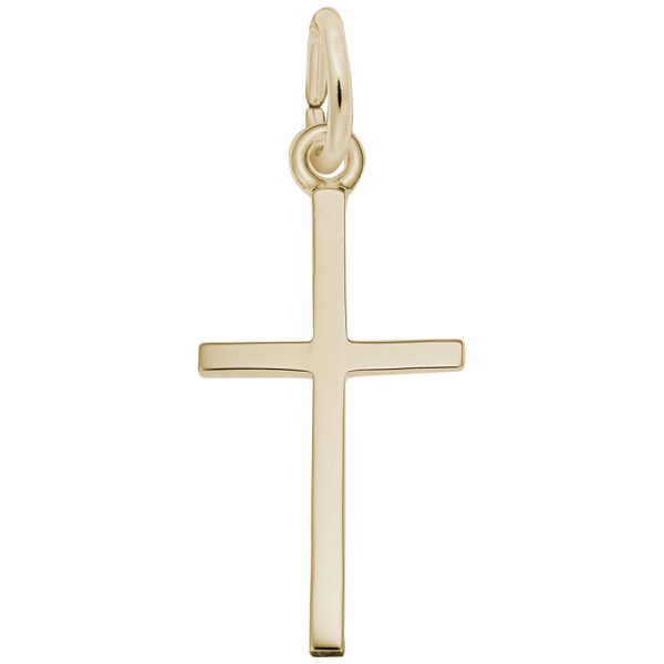 Medium Thin Cross Charm
