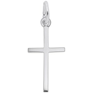 Medium Thin Cross Charm