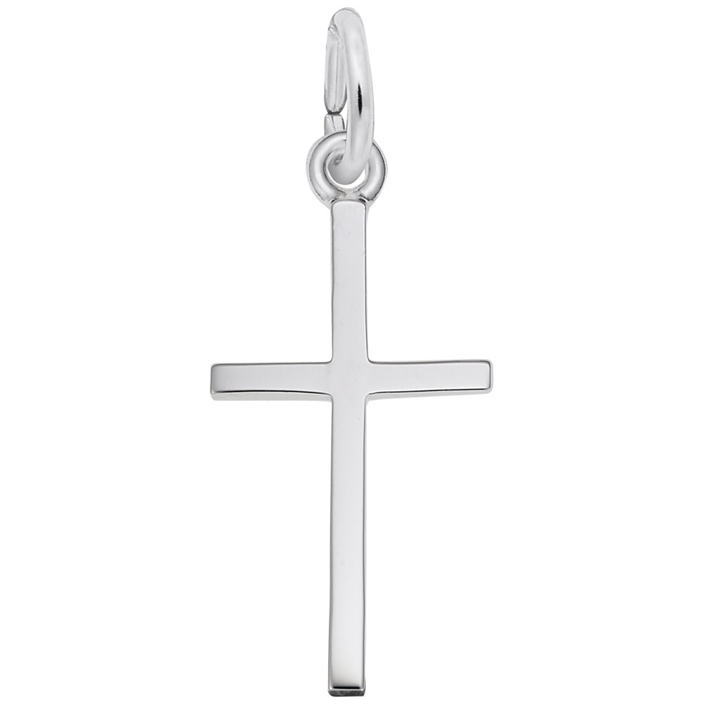 Medium Thin Cross Charm