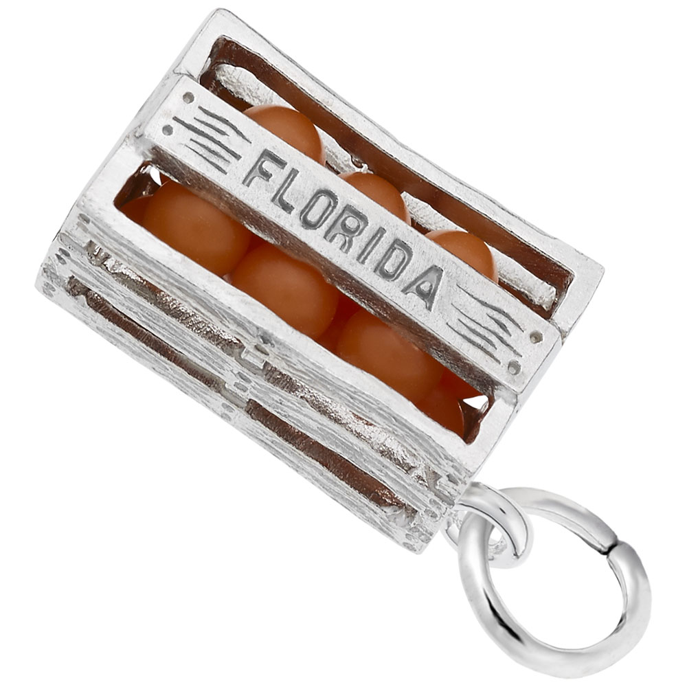 Florida Orange Crate Charm - Image 1