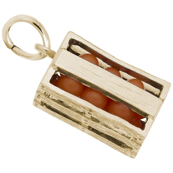 Orange Crate Charm