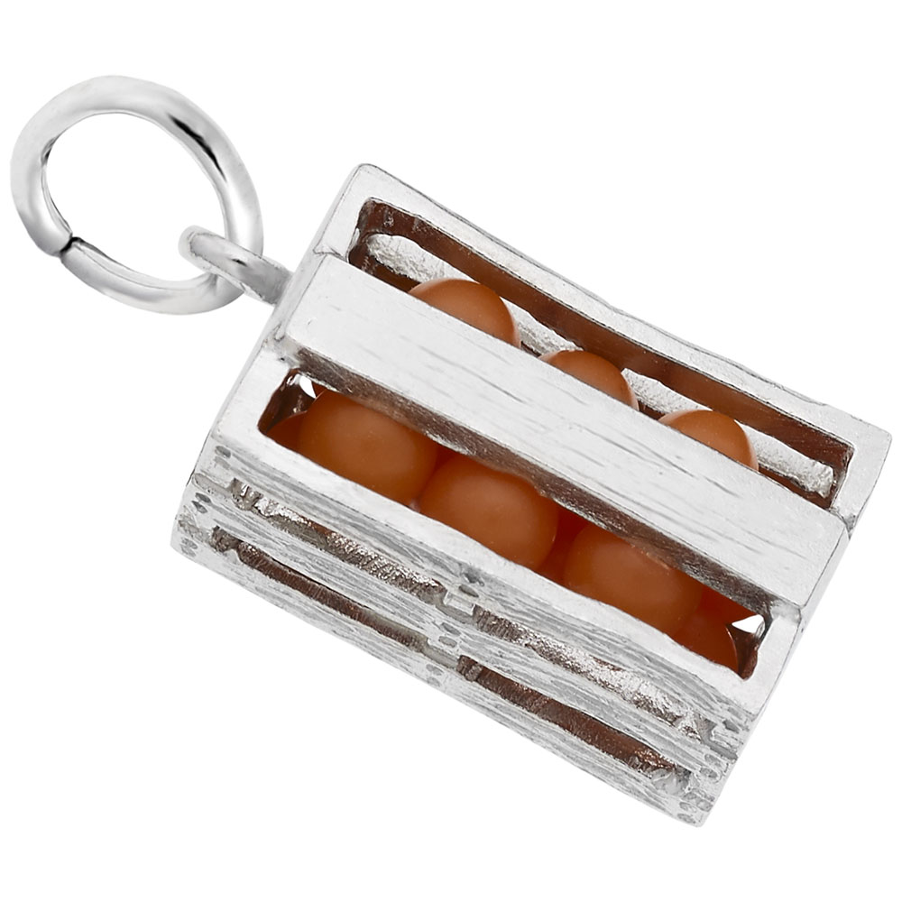 Orange Crate Charm