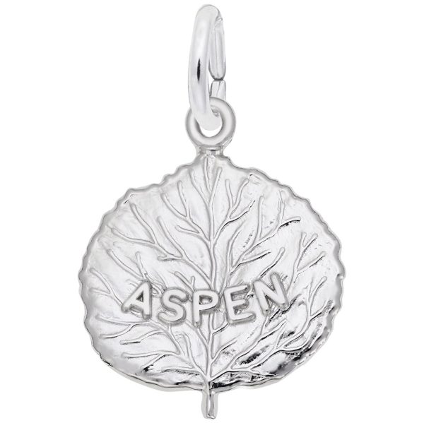 Aspen Leaf Charm