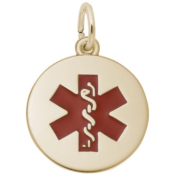 Medical Painted Symbol Charm