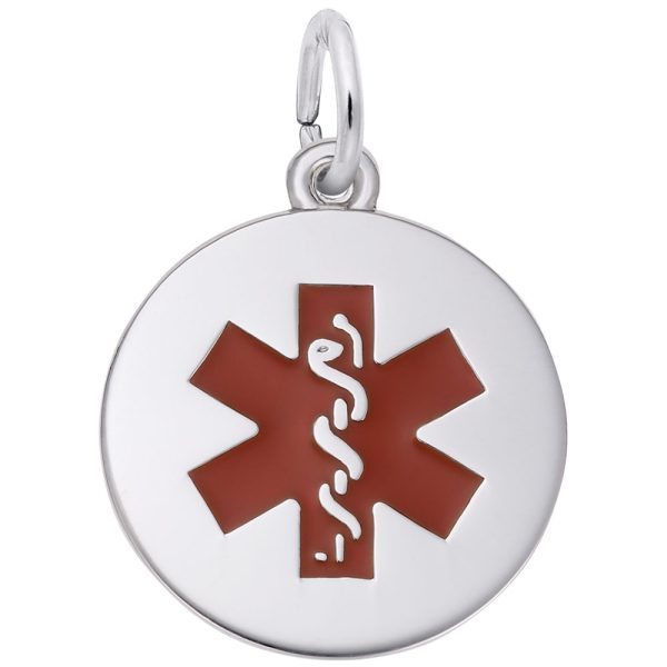 Medical Painted Symbol Charm