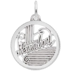 Steamboat Disc Charm