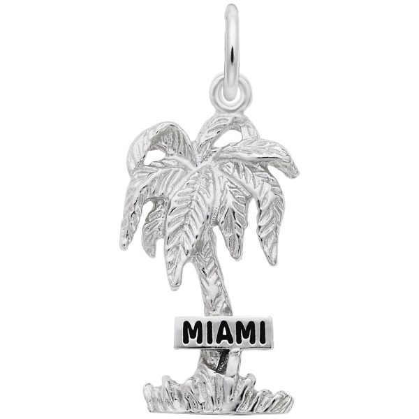 Miami Palm Tree Charm