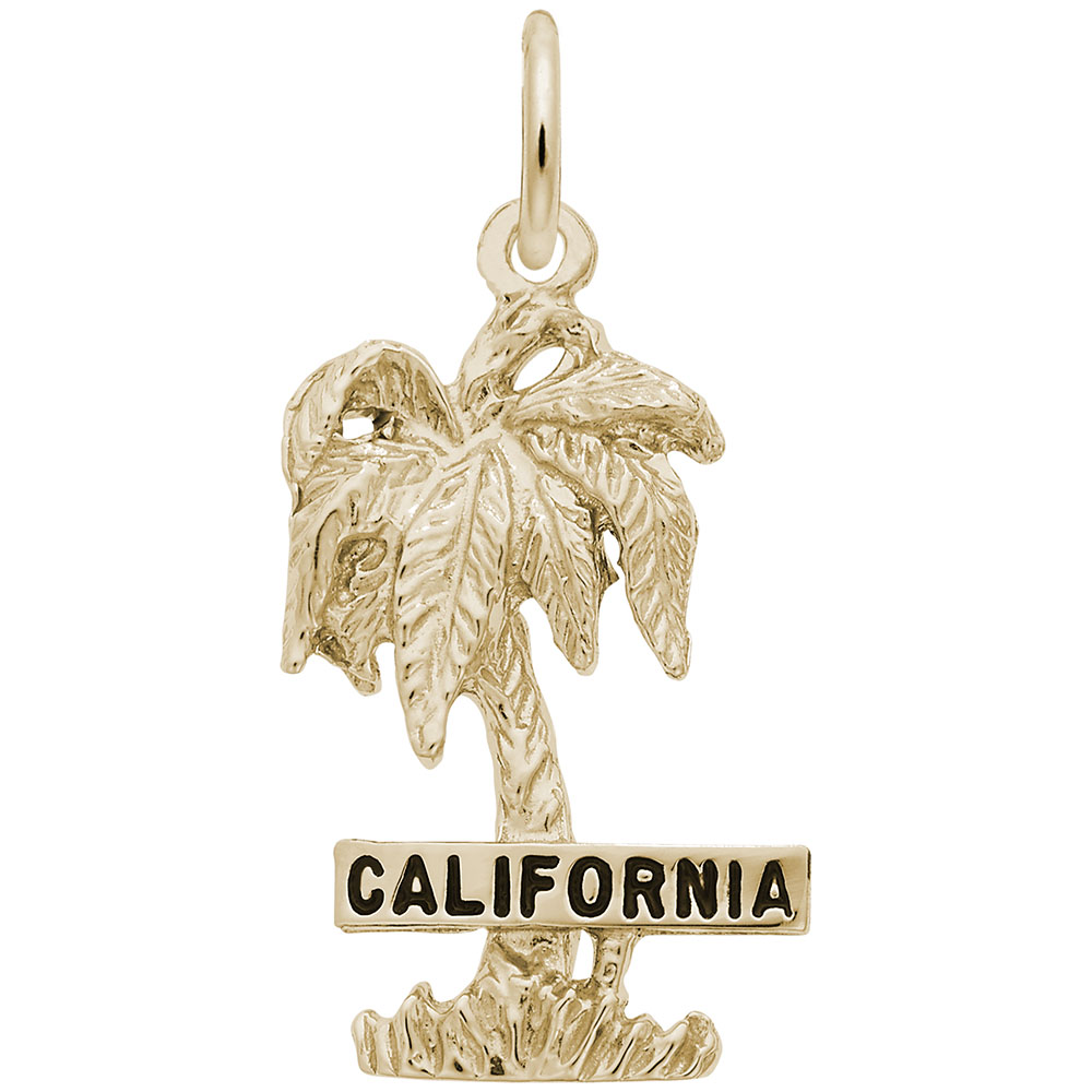 California Palm Tree Charm - Image 1