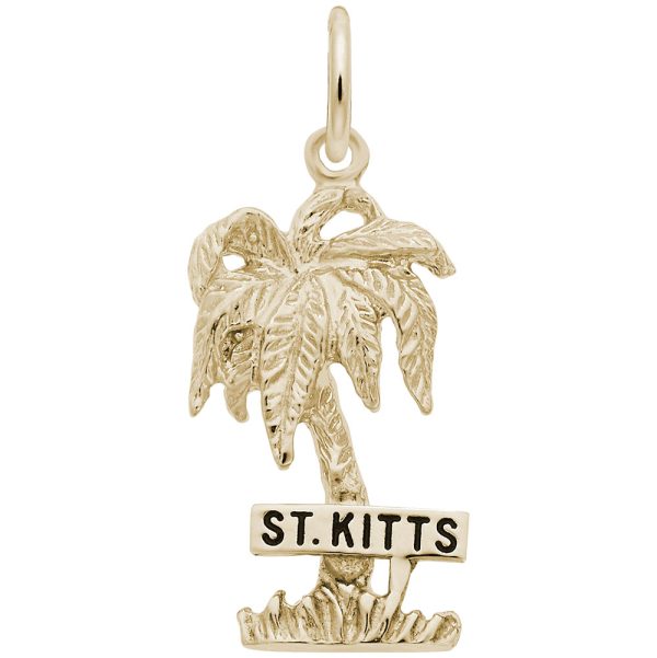 St. Kitts Palm Tree Charm