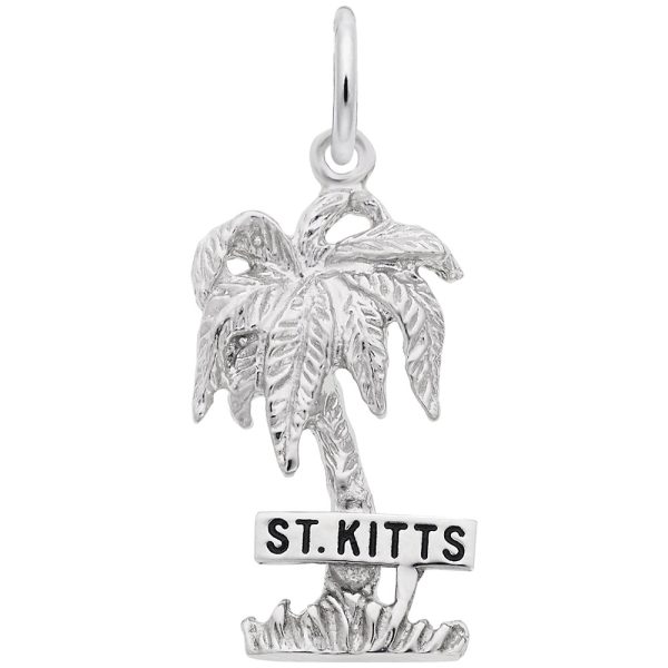 St. Kitts Palm Tree Charm