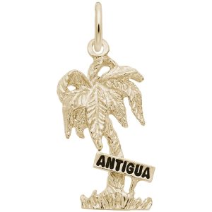 Antigua Palm Tree Charm