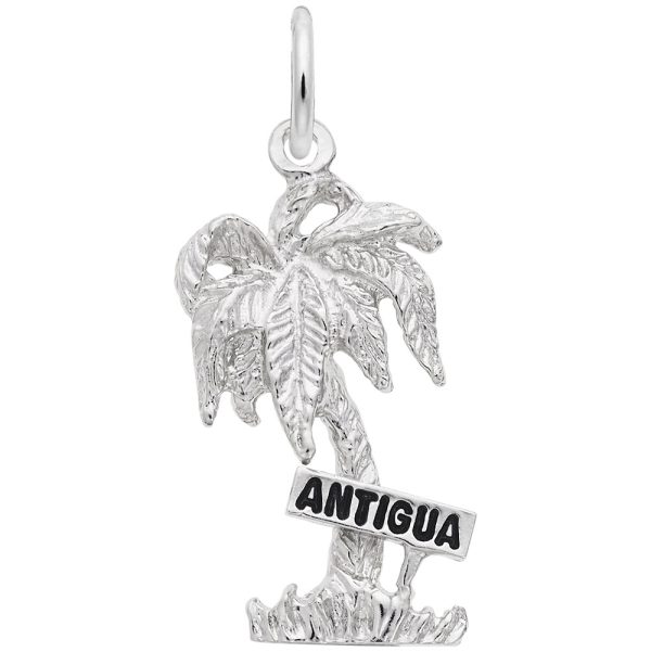 Antigua Palm Tree Charm