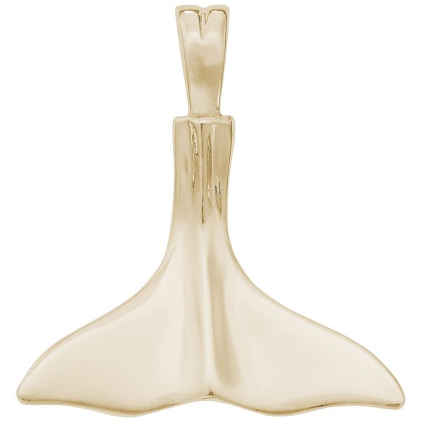 Orca Whale Tail Pendant Charm