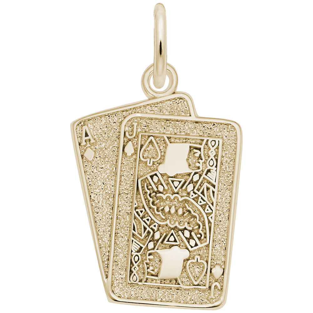 Black Jack Charm - Image 1
