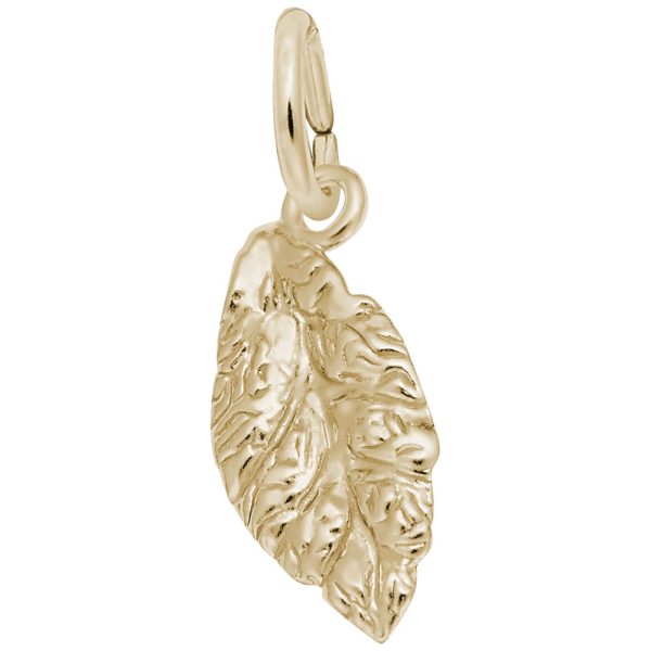 Tobacco Leaf Charm