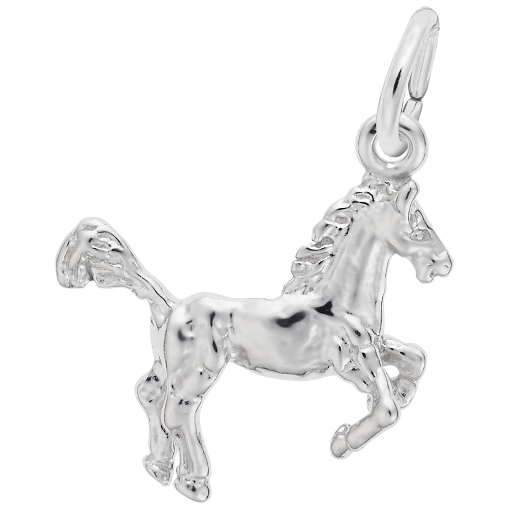 Leaping Horse Charm