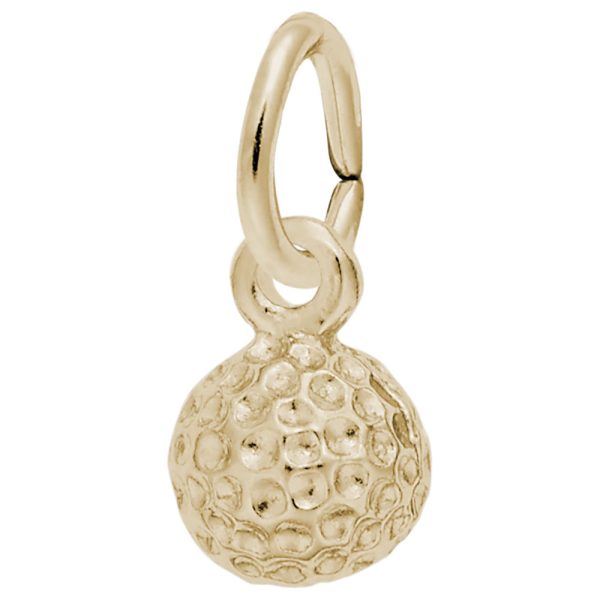 Golf Ball Accent Charm