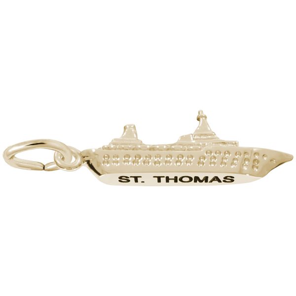 St. Thomas Cruise Ship Charm