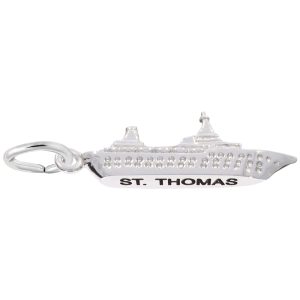 St. Thomas Cruise Ship Charm