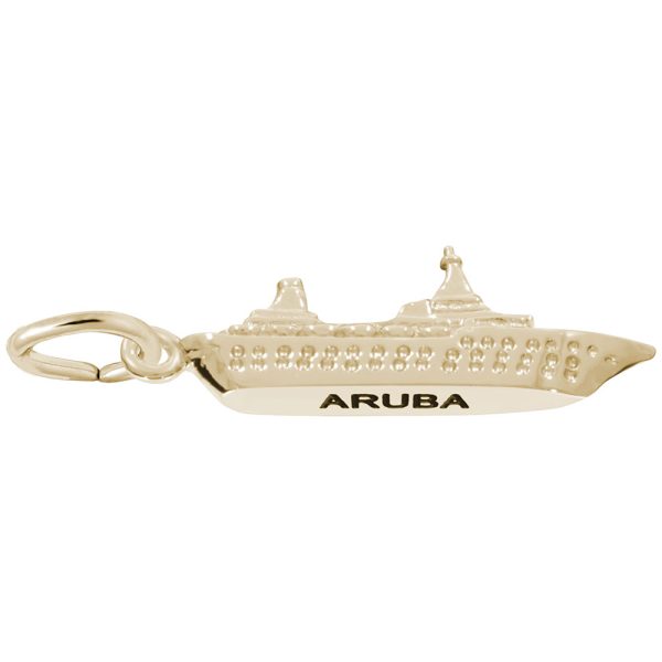 Aruba Cruise Ship Charm