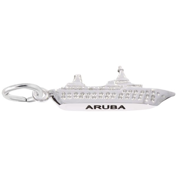 Aruba Cruise Ship Charm
