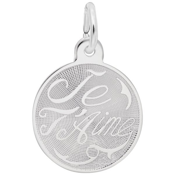 Je T'aime Disc Charm