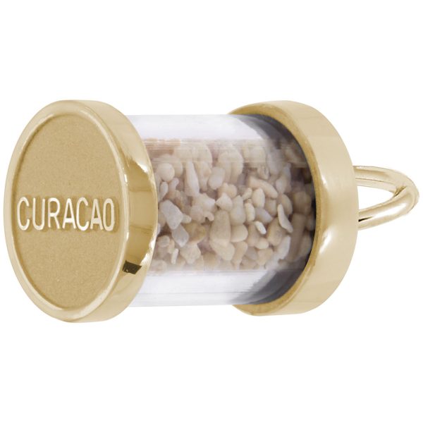 Curacao Sand Capsule Charm