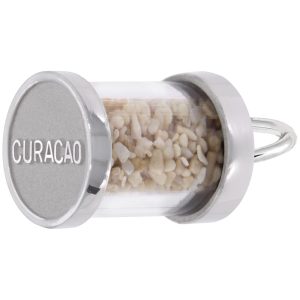 Curacao Sand Capsule Charm